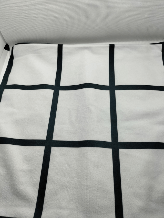 Housse de coussin - 30*30cm - 9 encarts