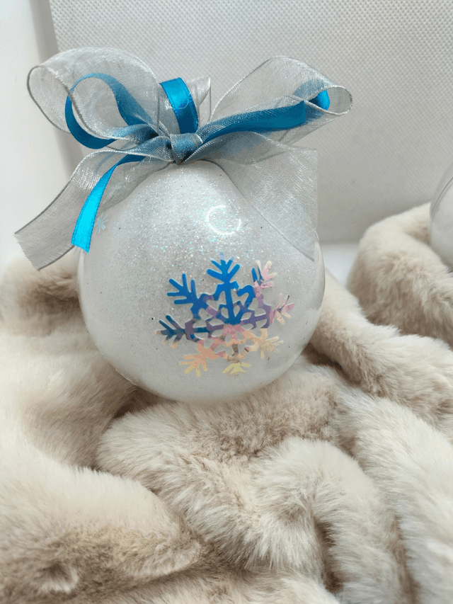 Boule de Noël personnalisée